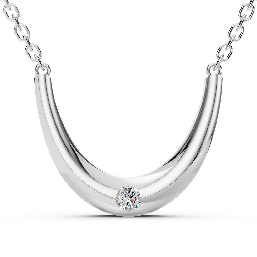 Lunar Grace Pendant-With chain