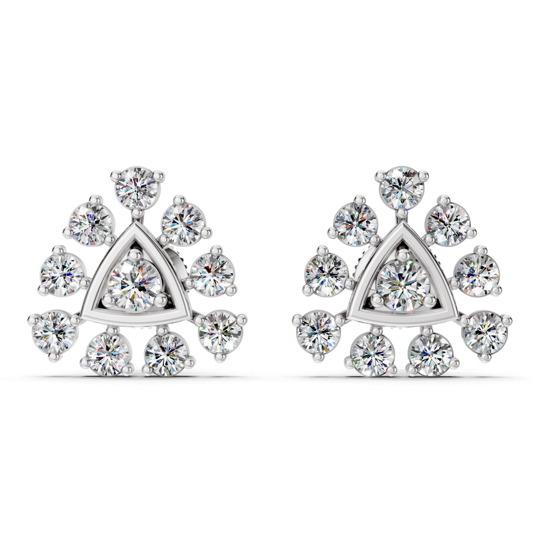 Aurora Crown Studs