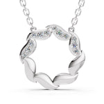 Load image into Gallery viewer, Twilight Bloom Pendant-With chain
