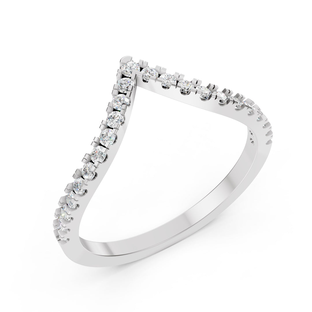 Viera Diamond V-Band RIng