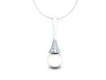 Load image into Gallery viewer, The Embrace of Dusk and Dawn in a Silver Tear-With chain
