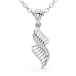 Load image into Gallery viewer, Aurora Wave Pendant-With chain
