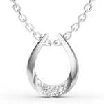 Load image into Gallery viewer, Lunar Cresent Pendant-With chain
