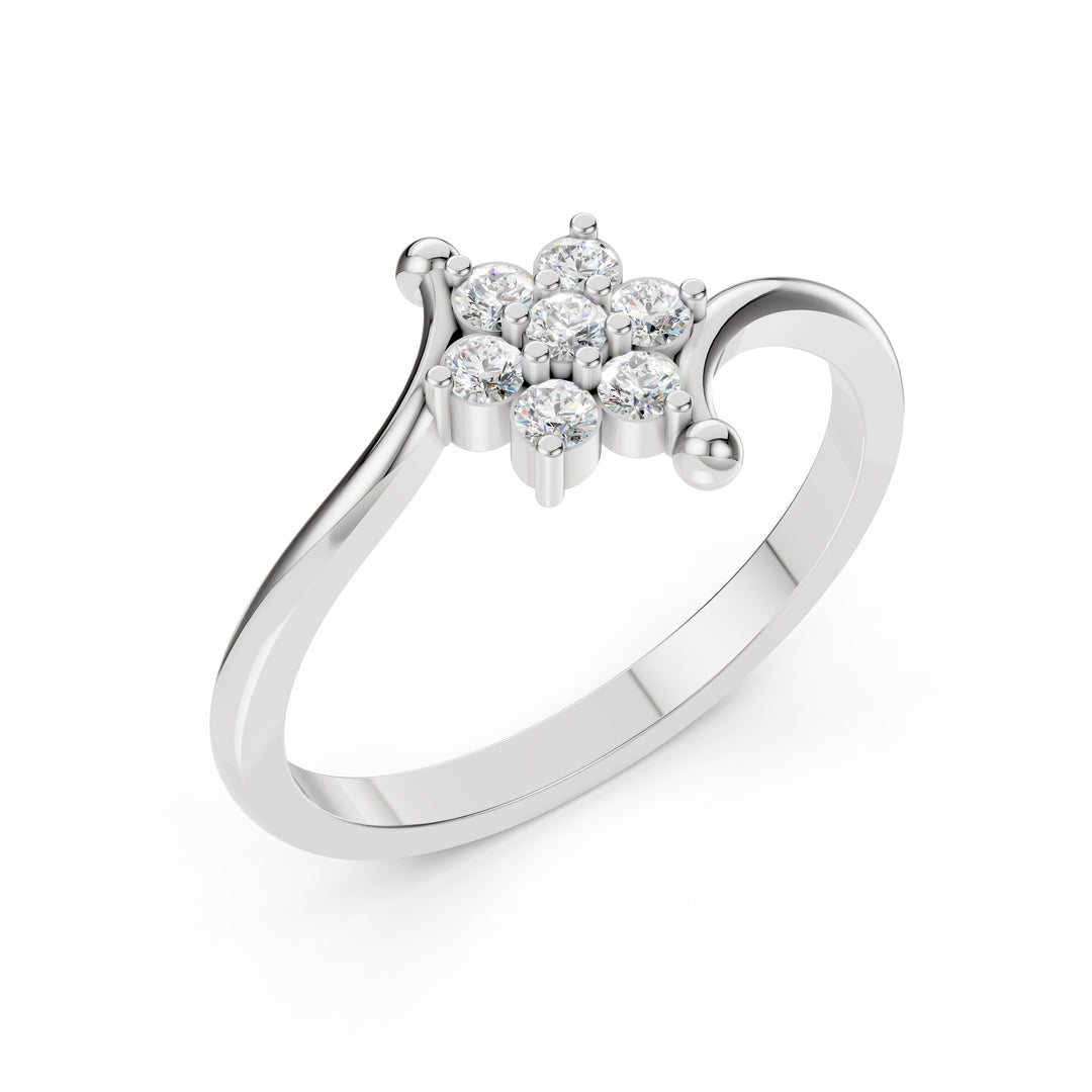 Celestia Bloom Diamond Ring