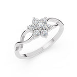 Load image into Gallery viewer, Infinity Blossom Diamond Ring
