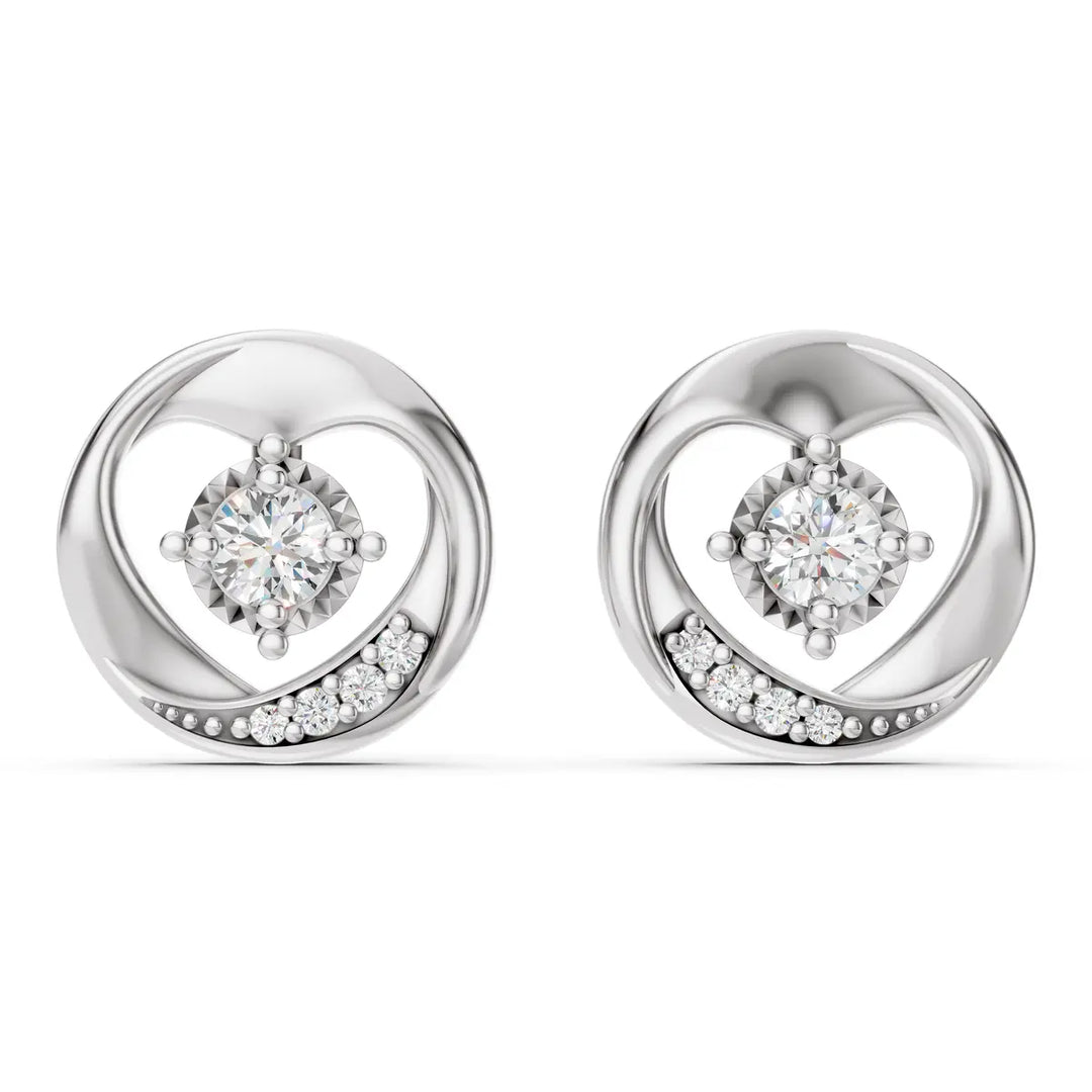 Heart of Light Studs