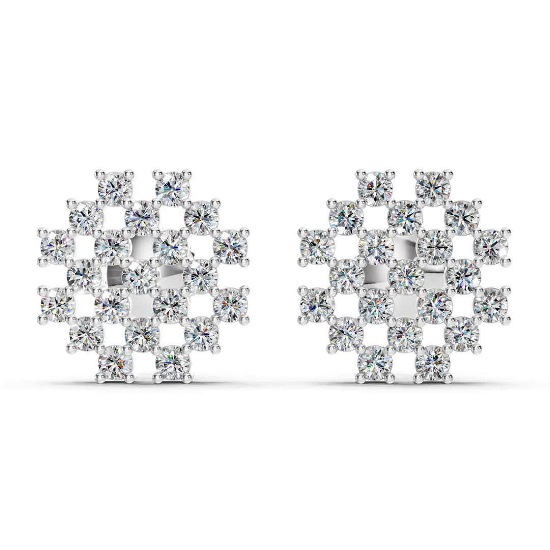 Multi Hexagonal Earring