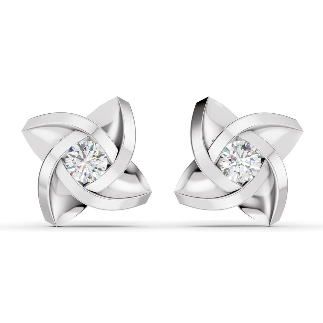 Aurora Twist Studs
