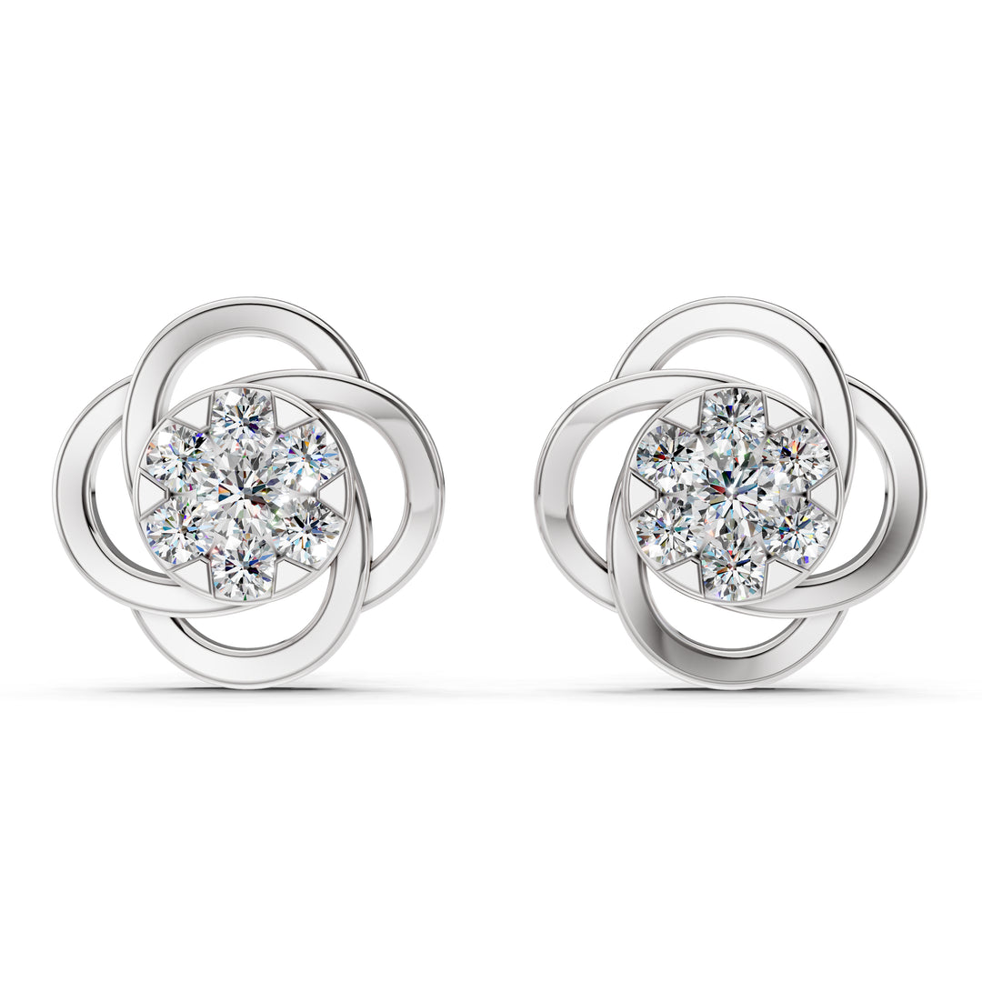 Celeste Blooom Diamond Studs