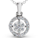 Load image into Gallery viewer, The Clestia Bloom Pendant-With chain
