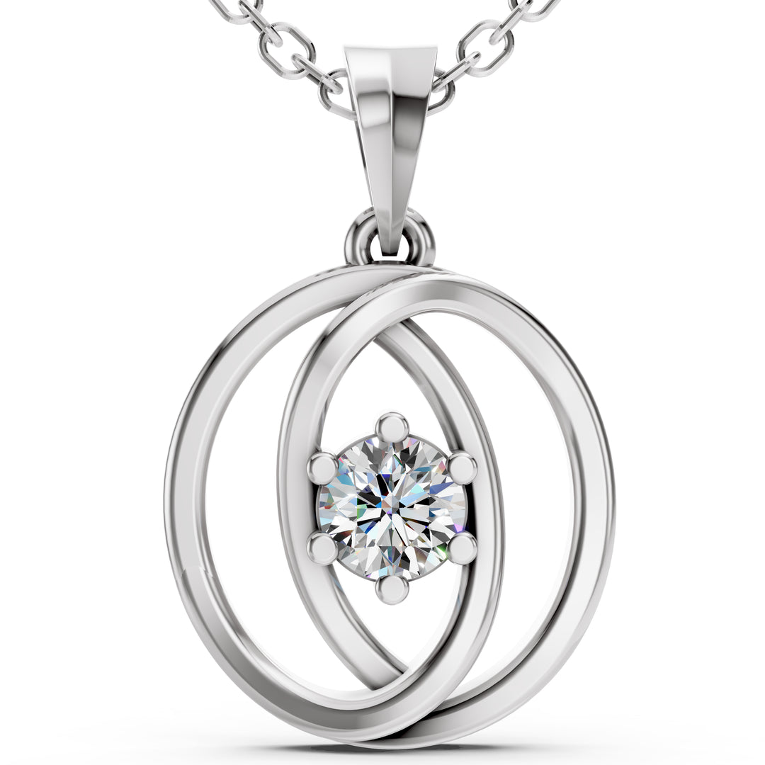 Celestia Orbit Pendant-With chain