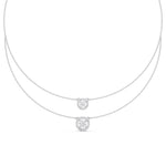 Load image into Gallery viewer, The Gemini Glow Necklace-With chain
