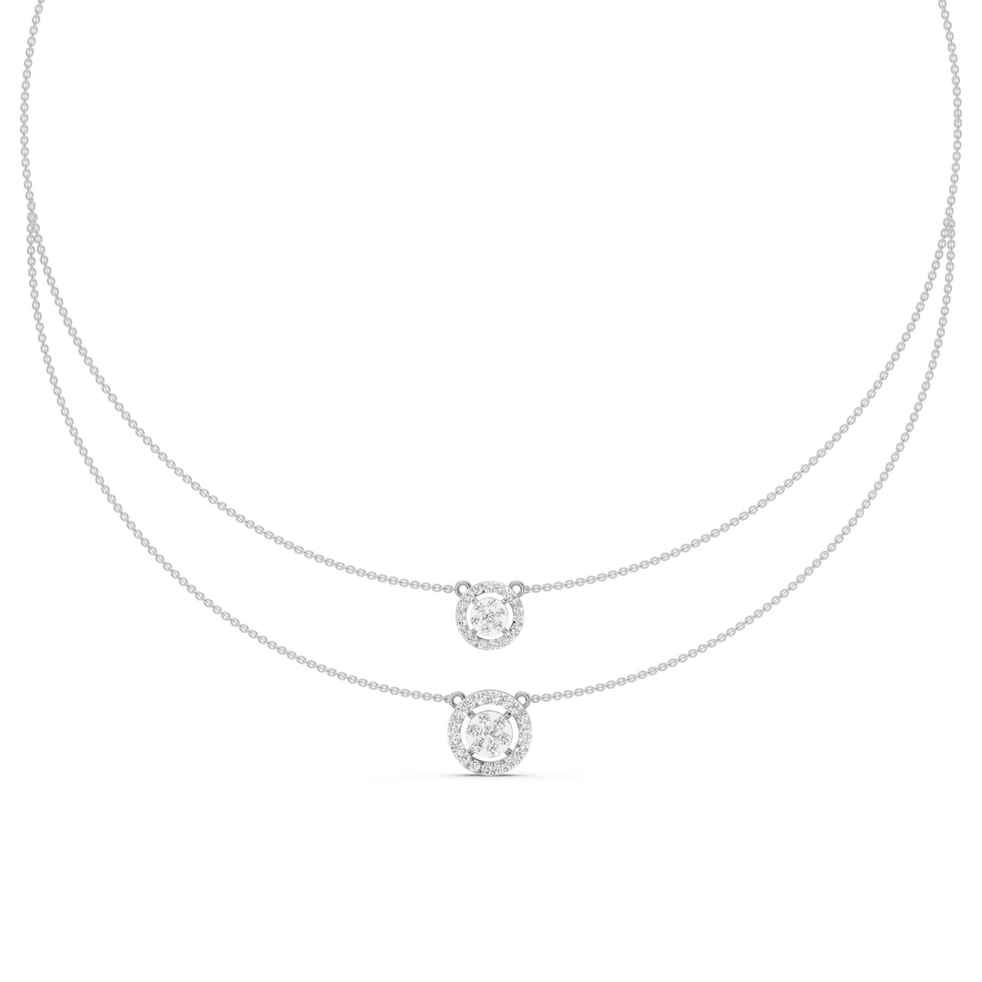 The Gemini Glow Necklace-With chain