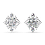 Load image into Gallery viewer, Radiant Bloom Diamond Earrings
