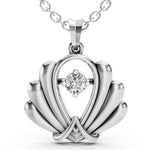 Load image into Gallery viewer, Celeste Bloom Pendant-With chain
