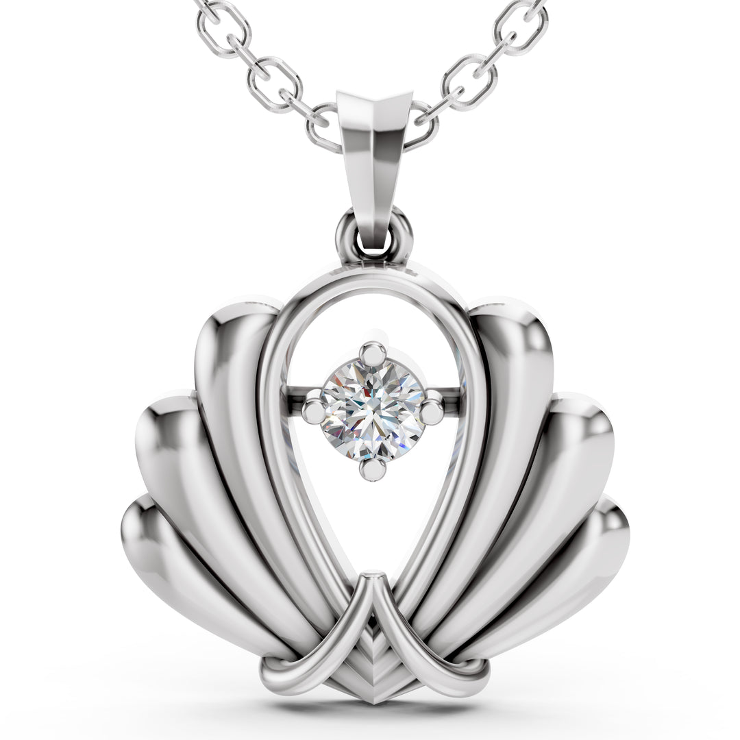 Celeste Bloom Pendant-With chain