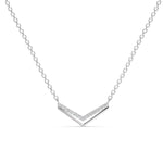 Load image into Gallery viewer, Viora V-Pendant-With chain

