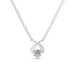 Load image into Gallery viewer, The Elara Solitaire Pendant-With chain
