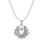 Load image into Gallery viewer, Celeste Bloom Pendant-With chain
