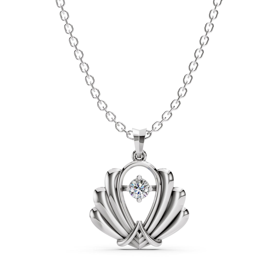 Celeste Bloom Pendant-With chain