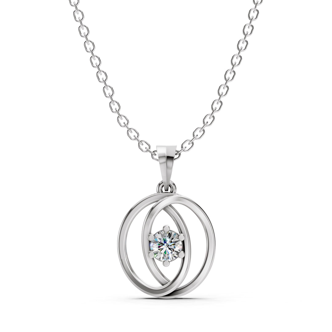 Celestia Orbit Pendant-With chain