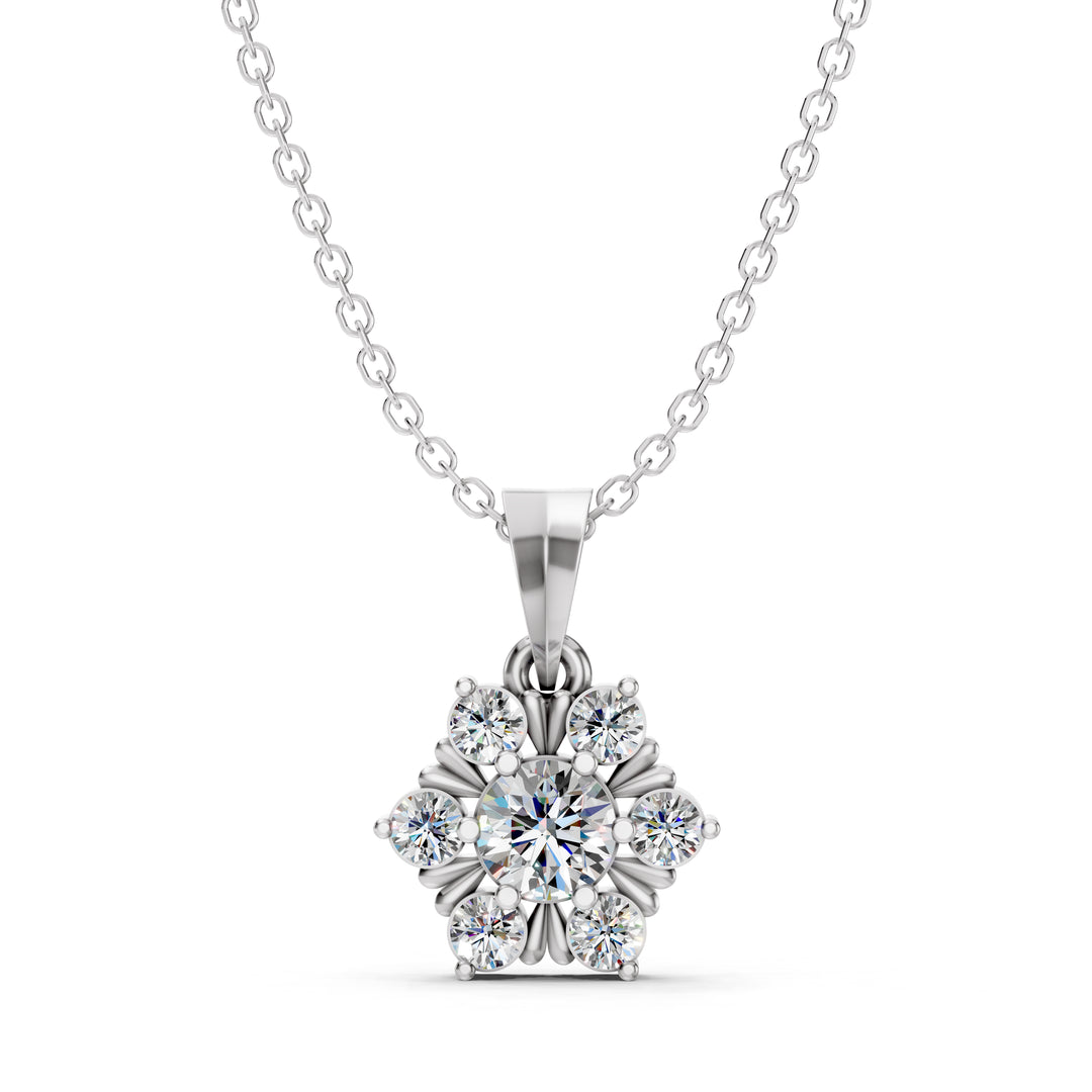 Eira Blossam Pendant-With chain