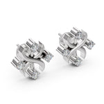 Load image into Gallery viewer, Area Cross Diamond Studs
