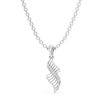 Load image into Gallery viewer, Aurora Wave Pendant-With chain
