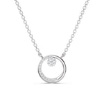 Load image into Gallery viewer, The Eclipse Halo Pendant-With chain

