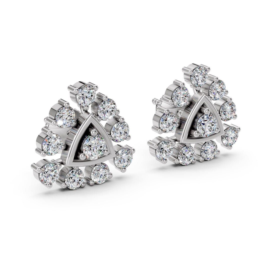 Aurora Crown Studs