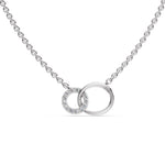 Load image into Gallery viewer, The Infinity Bond Necklace-With chain
