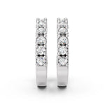 Load image into Gallery viewer, Spark Circle Diamond Earrings
