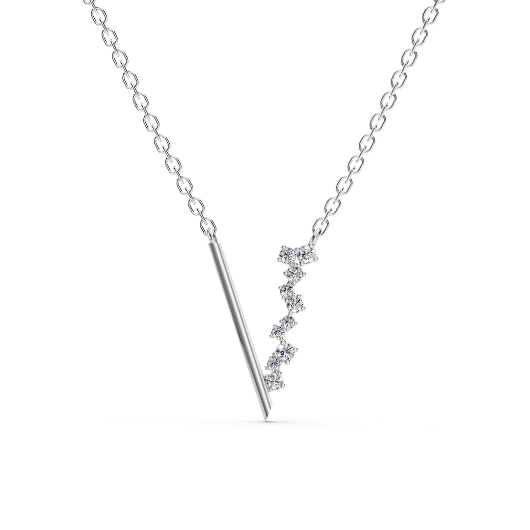 The Prism Line Pendant-With chain