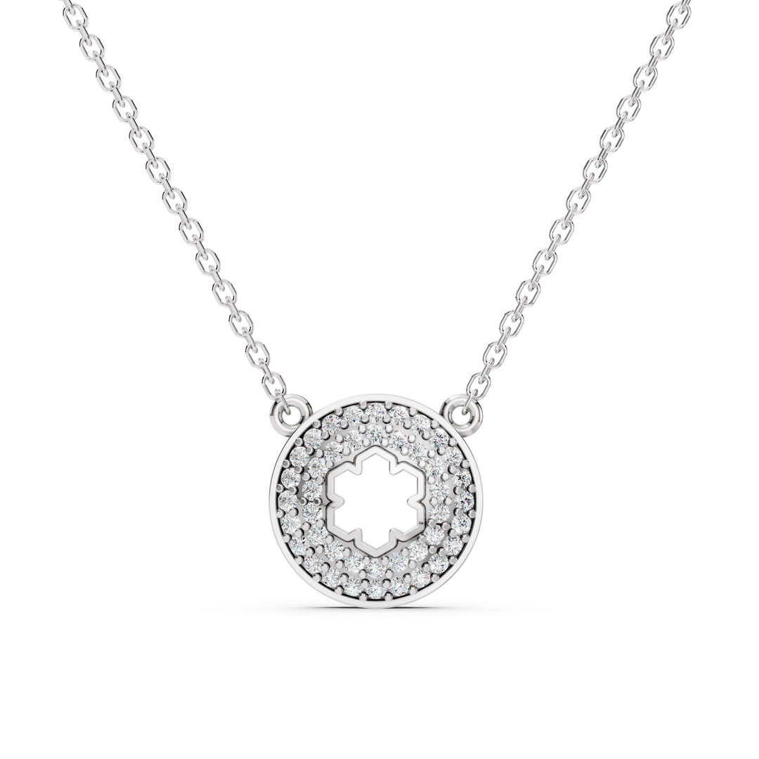 The Aria Medallion Pendant-With chain