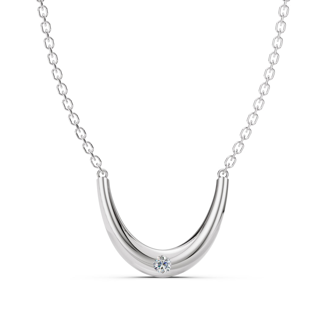 Lunar Grace Pendant-With chain
