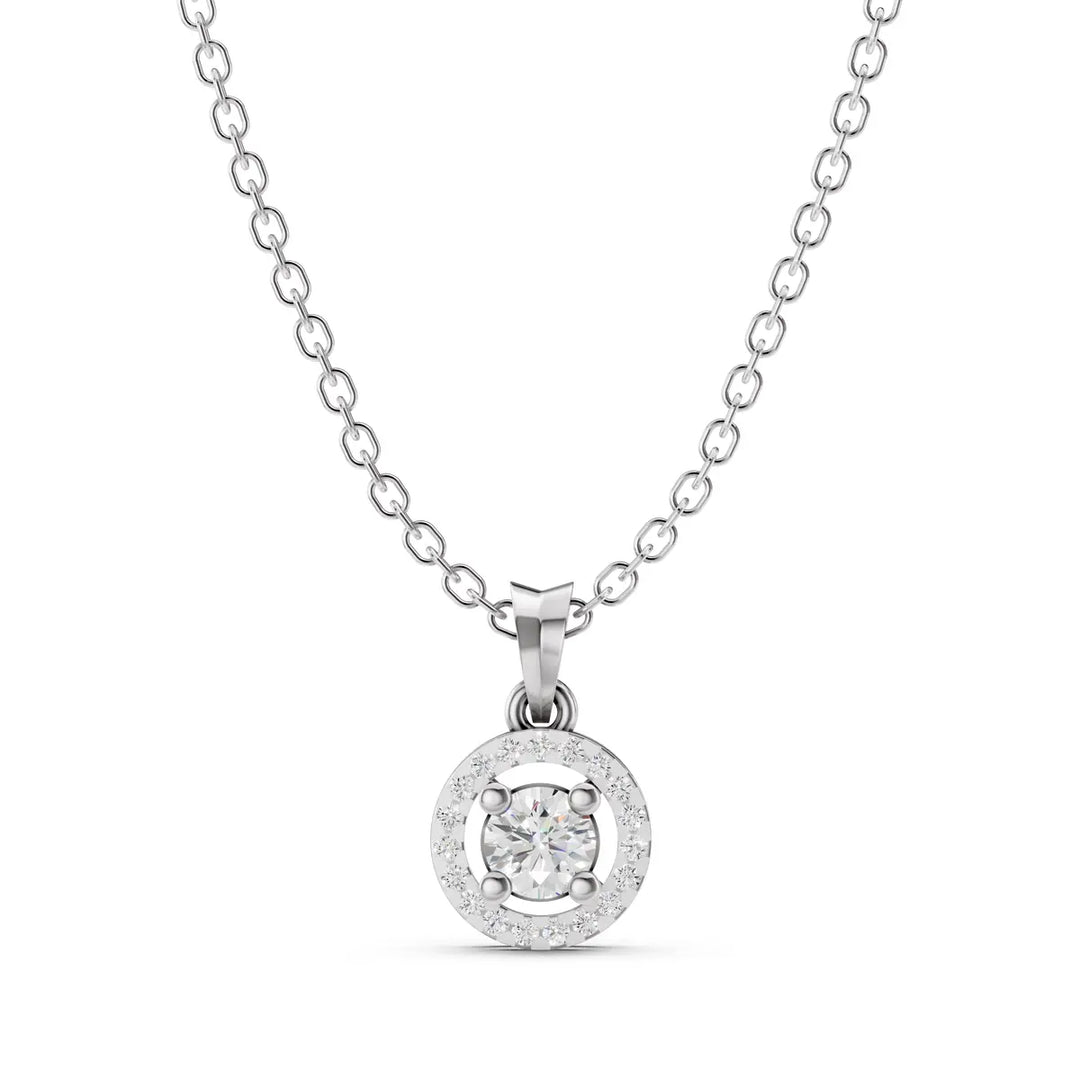 Lunaria Spark Pendant-With chain