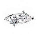 Load image into Gallery viewer, Duo Bloom Diamond RIng
