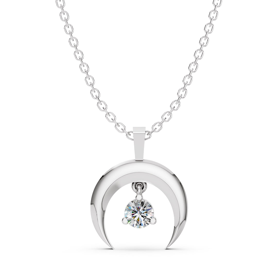 The Luna Drop Pendant-With chain