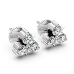 Load image into Gallery viewer, Trinity Gleam Diamond Studs
