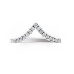 Load image into Gallery viewer, Viera Diamond V-Band RIng
