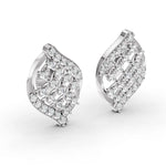 Load image into Gallery viewer, Lattice Elegance Diamond Earrings
