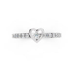Load image into Gallery viewer, Hearts Embrace Diamond Ring
