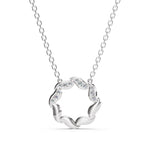 Load image into Gallery viewer, Twilight Bloom Pendant-With chain
