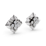 Load image into Gallery viewer, Fleur Frost Studs
