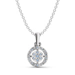 Load image into Gallery viewer, The Clestia Bloom Pendant-With chain
