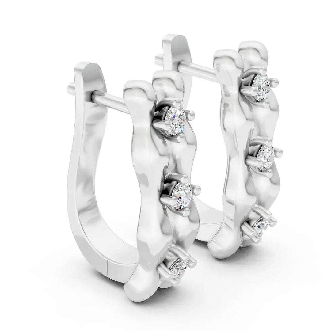Regilia Textura Hoops