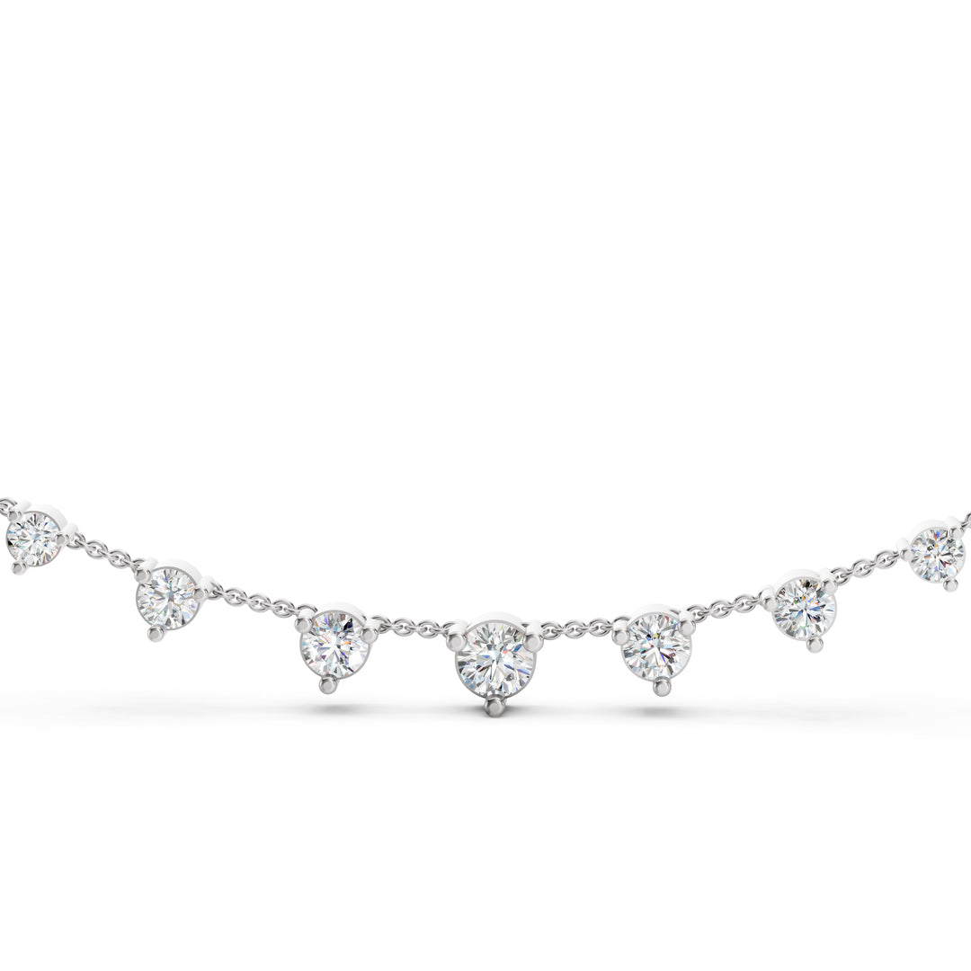 The Lyra Petite Drop Necklace