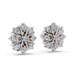Load image into Gallery viewer, Celestial Bloom Diamond Studs
