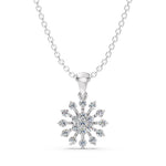 Load image into Gallery viewer, Snowfall Spark Pendant-With chain
