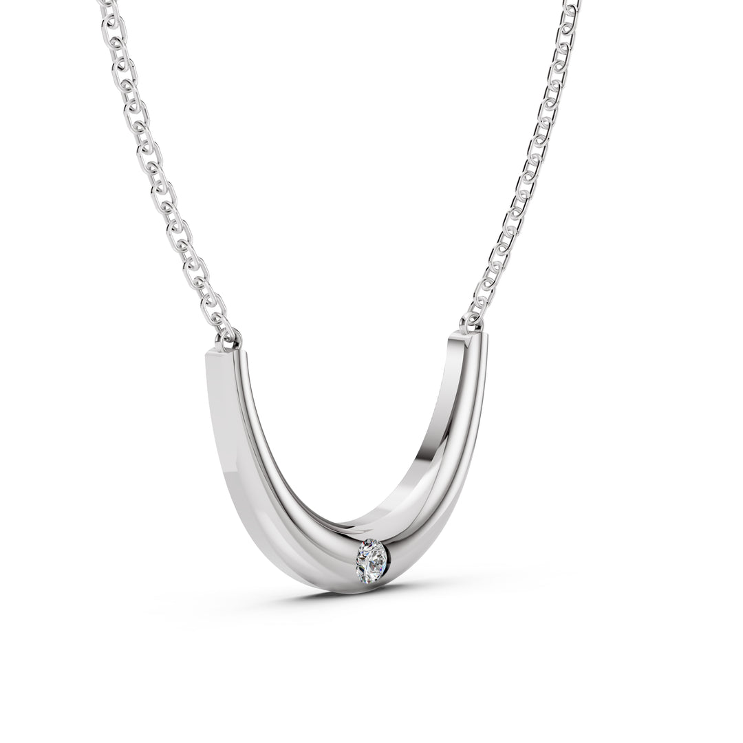 Lunar Grace Pendant-With chain